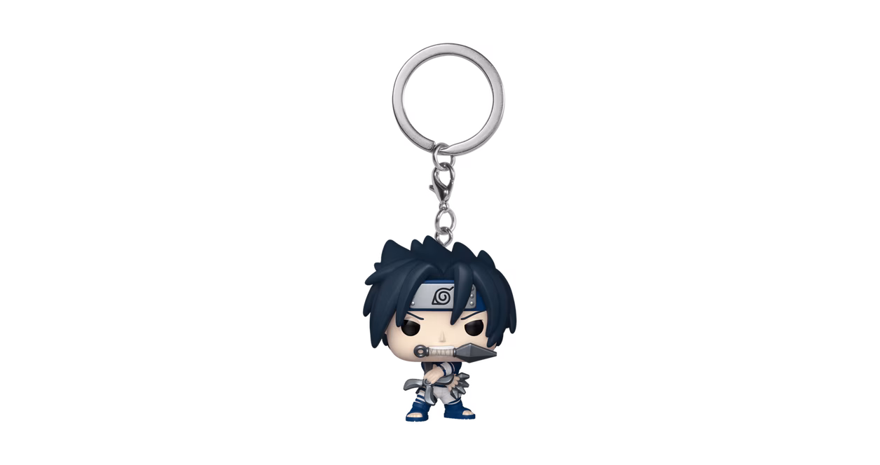GameStop Funko POP! Keychain Naruto Sasuke Uchiha 4-in Vinyl Figure