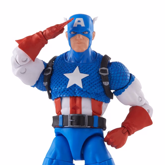 GameStop Hasbro Marvel Legends Series 20th Anniversary Series 1 Captain America 6-in Action Figure