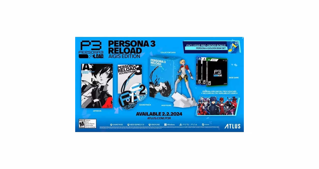GameStop Persona 3 Reload Collector's Edition - Xbox Series X, Xbox One