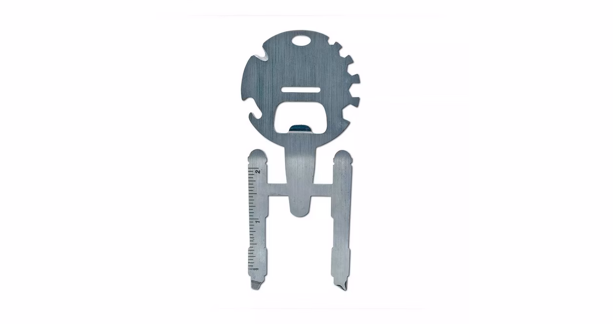 GameStop Star Trek The Original Series U.S.S. Enterprise 8-In-1 Multitool Kit Portable Survival Camping Tool