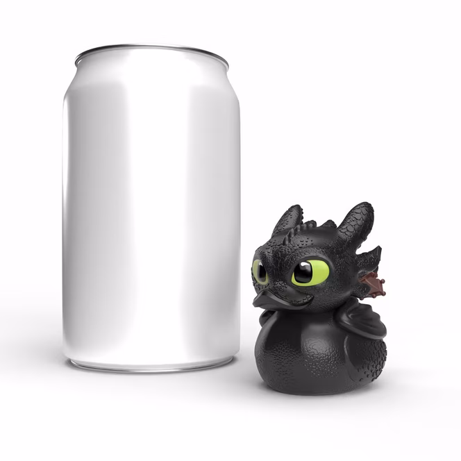 GameStop Tubbz Mini How to Train Your Dragon Toothless 2-in Collectible Rubber Duck
