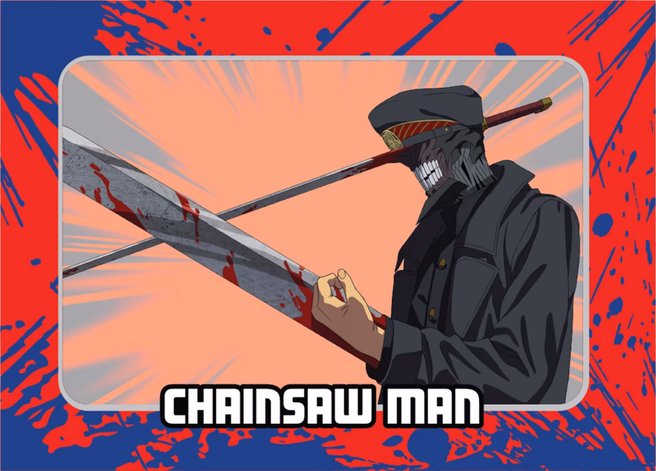 GameStop FiGPiN Chainsaw Man Cybercel Trading Card Foil Pack