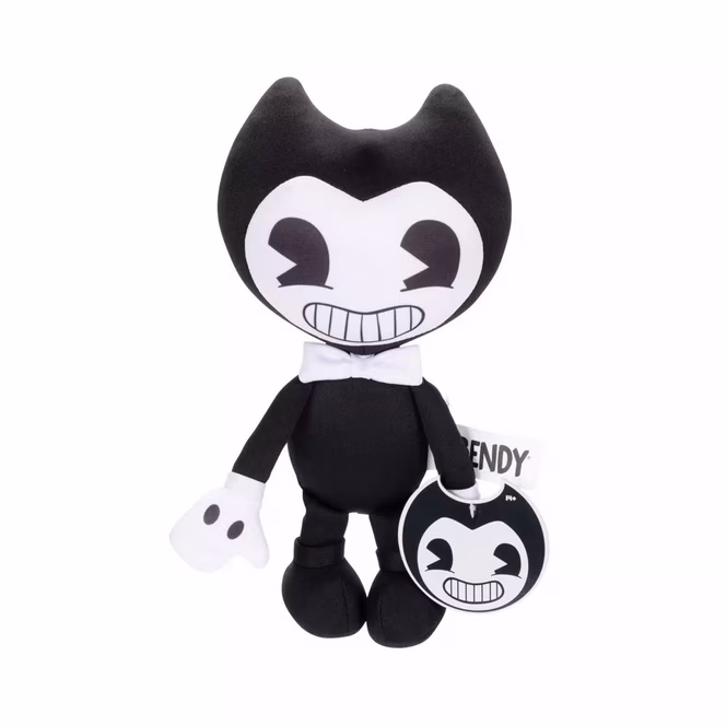 GameStop Jakks Pacific Bendy and the Ink Machine Real World Bendy Basic 9-in Plush