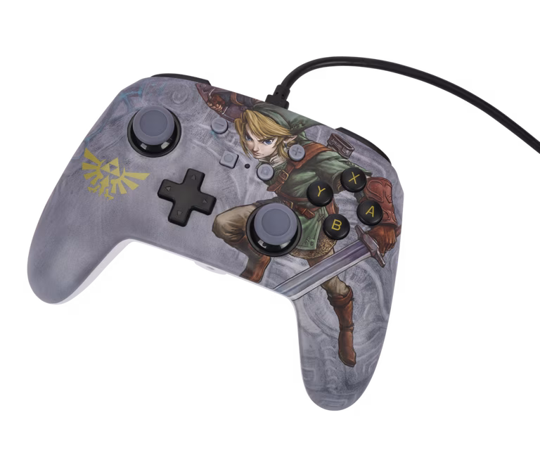 GameStop PowerA Enhanced Wired Controller for Nintendo Switch - Valiant Link