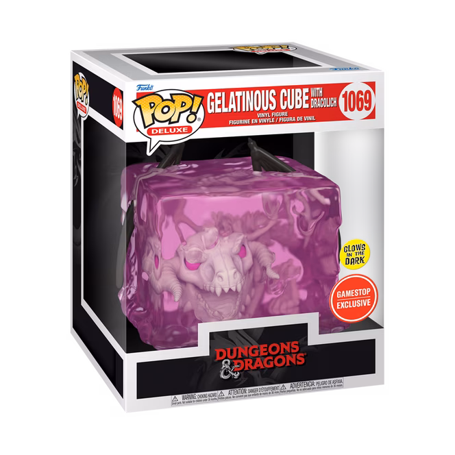 GameStop Funko POP! Games: Dungeons and Dragons Gelatinous Cube 3.8-in Vinyl Figure GameStop Exclusive