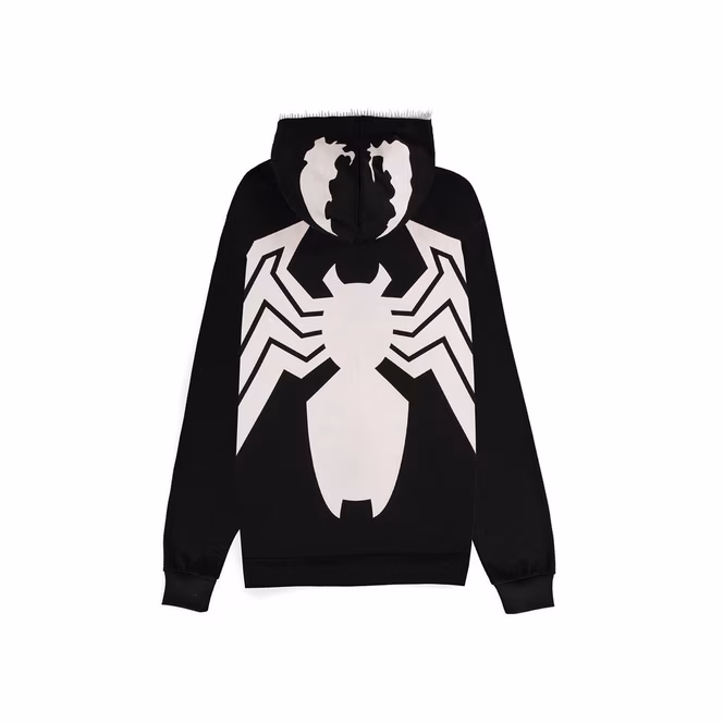 GameStop Geeknet Marvel Venom Novelty Zip Up Hoodie GameStop Exclusive