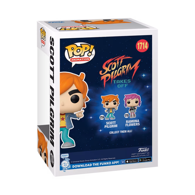 GameStop Funko POP! TV: Scott Pilgrim Takes Off Scott Pilgrim 4.15-in Vinyl Figure