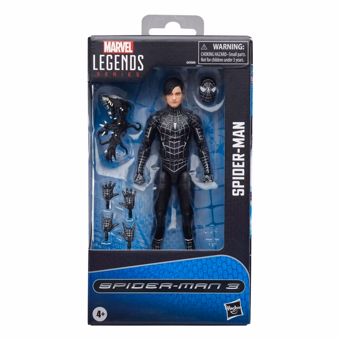GameStop Hasbro Marvel Legends Series Spider-Man 3 - Spider-Man Angry Suit 6-in Action Figure