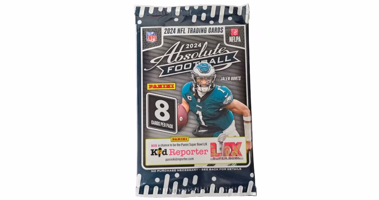 GameStop 2024 Panini Absolute Football NFL 8-Card Pack