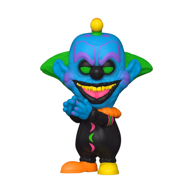GameStop Funko Box: Killer Klowns from Outer Space 35th Anniversary (Black Light Pop! Figures) Collector's Box GameStop Exclusive