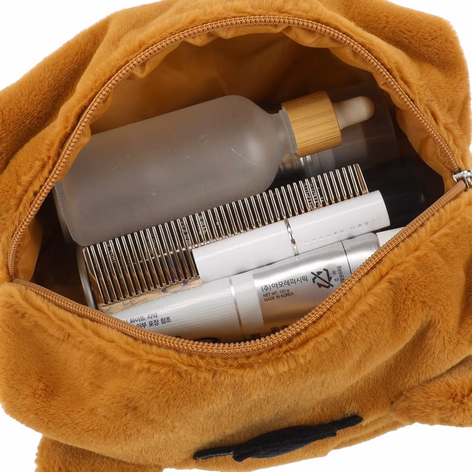 GameStop Five Nights at Freddy’s - Freddy Fazbear Faux Fur 4.5-in Cosmetic Bag