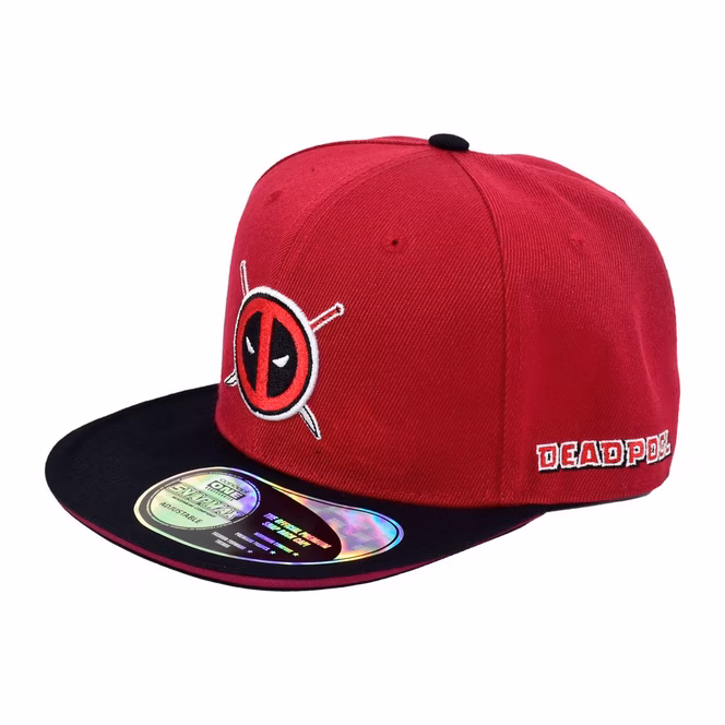 GameStop Marvel Deadpool - Deadpool (Suit 91) Flat Brim Snap Back Hat