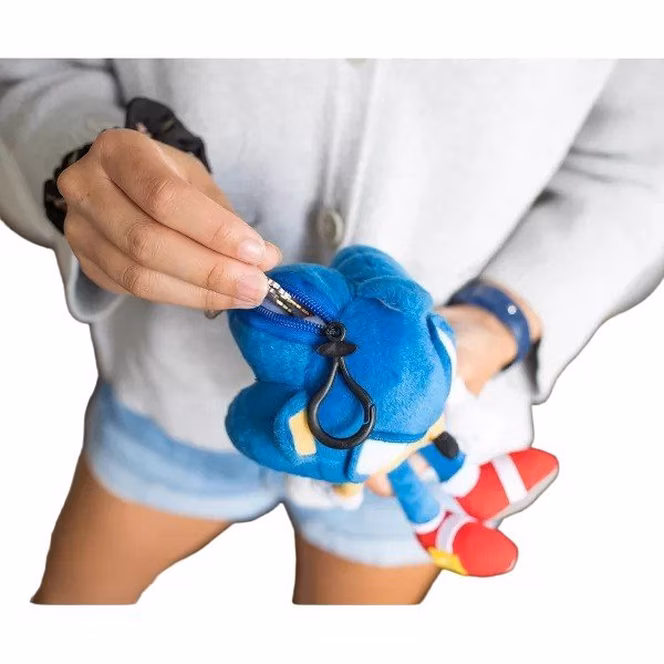 GameStop Sonic the Hedgehog Sonic 8-in Plush Key Chain