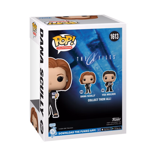 GameStop Funko POP! TV: X-Files Dana Scully 4.15-in Vinyl Figure