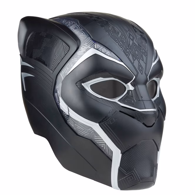 GameStop Hasbro Marvel Legends Black Panther Mask Replica with Vibranium Light Up Effects