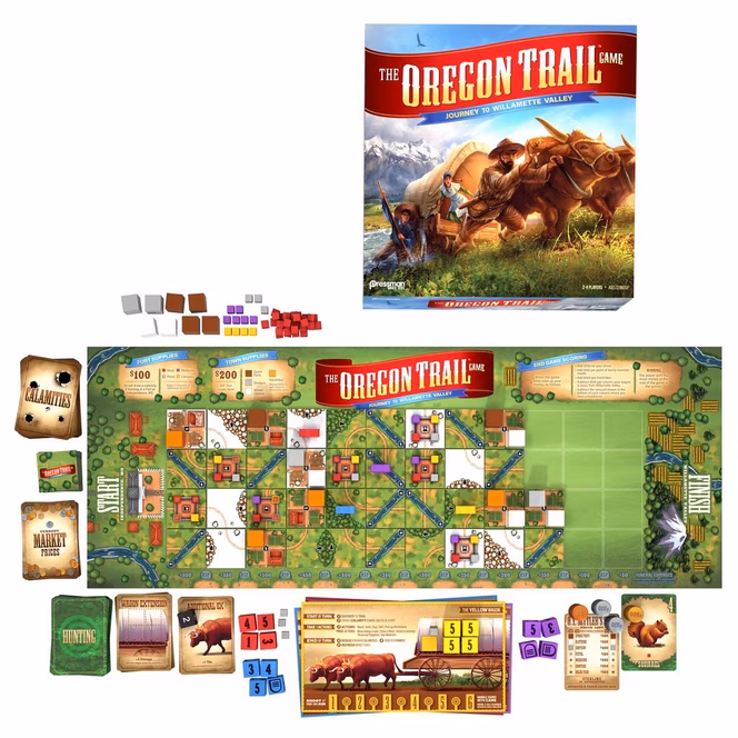 GameStop Oregon Trail - Journey to Williamette Valley Board Game