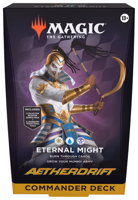 GameStop Magic: The Gathering Aetherdrift Commander Deck (Deck May Vary)