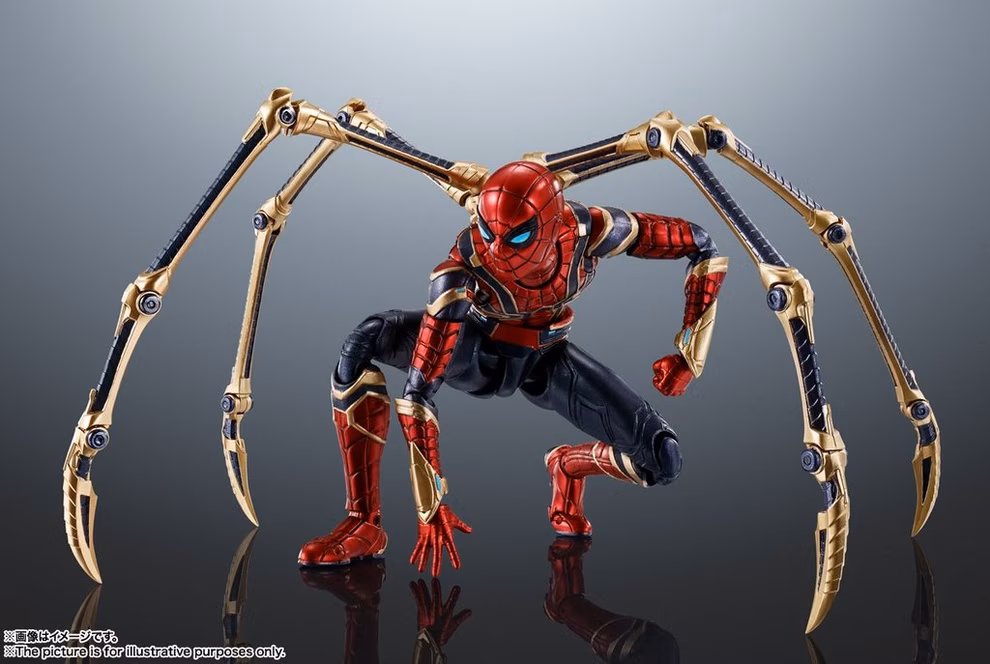 GameStop Tamashii Nations S.H.Figuarts Spider-Man: No Way Home Iron Spider Figure