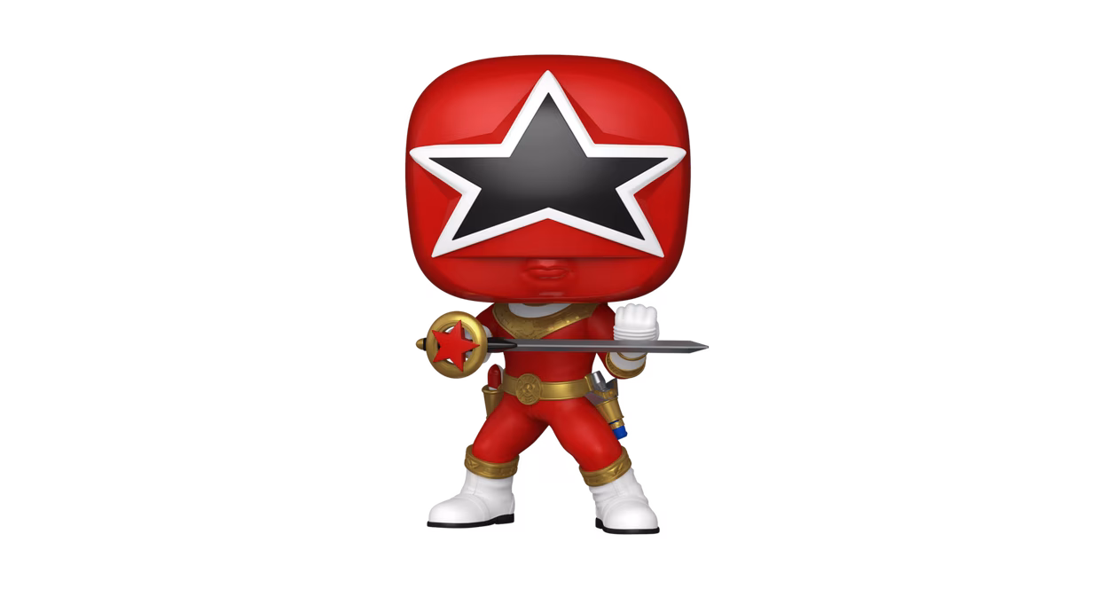 GameStop Funko POP! Television: Power Rangers Red Zeo Ranger 3.9-in Vinyl Figure