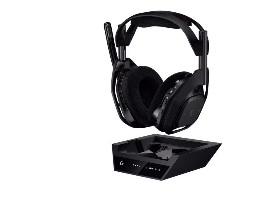 GameStop Logitech Astro Series A50X Headset with PLAYSYNC for Xbox Series X/S, PlayStation 5, and PC - Black