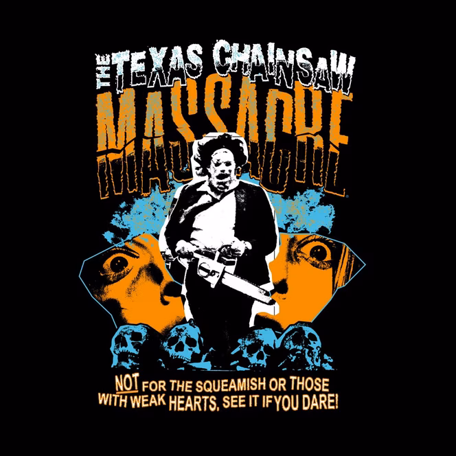 GameStop Texas Chainsaw Massacre Graphic T-Shirt GameStop Exclusive