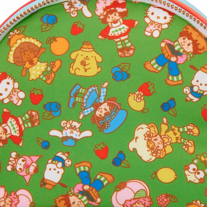 GameStop Loungefly Sanrio Hello Kitty and Friends x Strawberry Shortcake Scented Mini Backpack