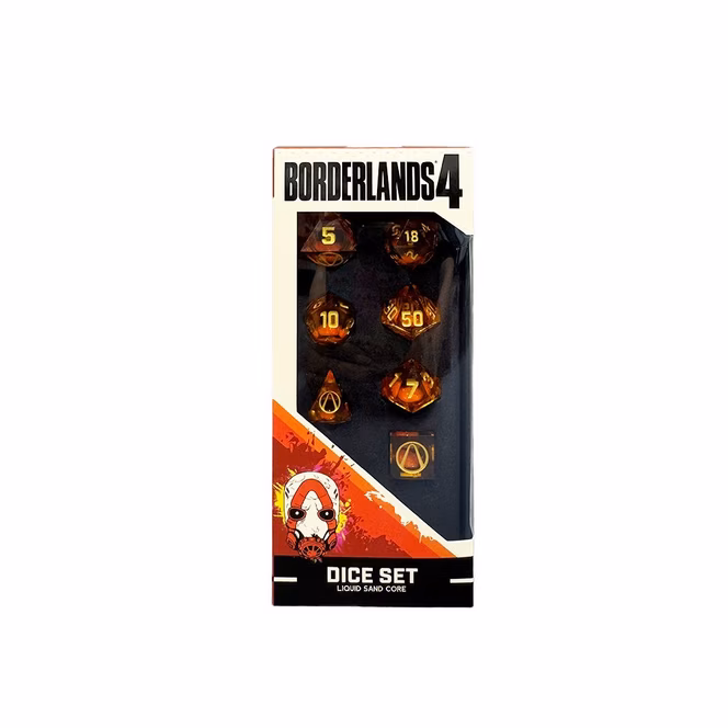 GameStop Borderlands 4 Dice Set - Sands of Time