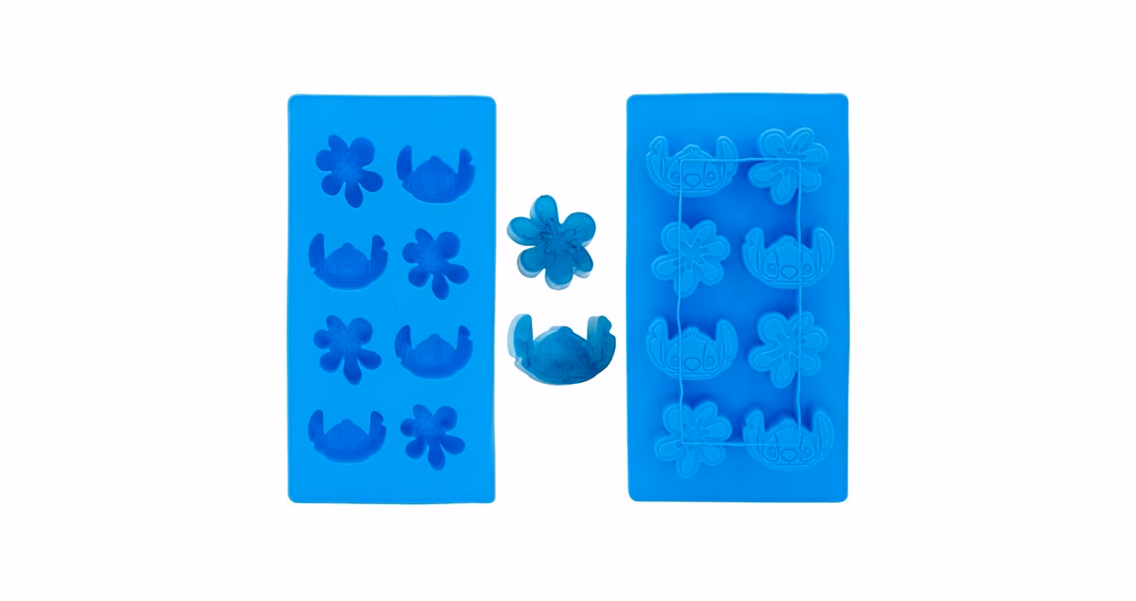 GameStop Disney Lilo and Stitch Silicone Mold Ice Cube Tray - 8 Cubes