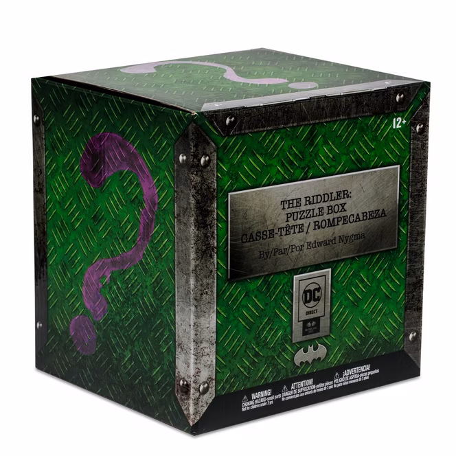 GameStop McFarlane Toys DC Direct The Riddler: Puzzle Box