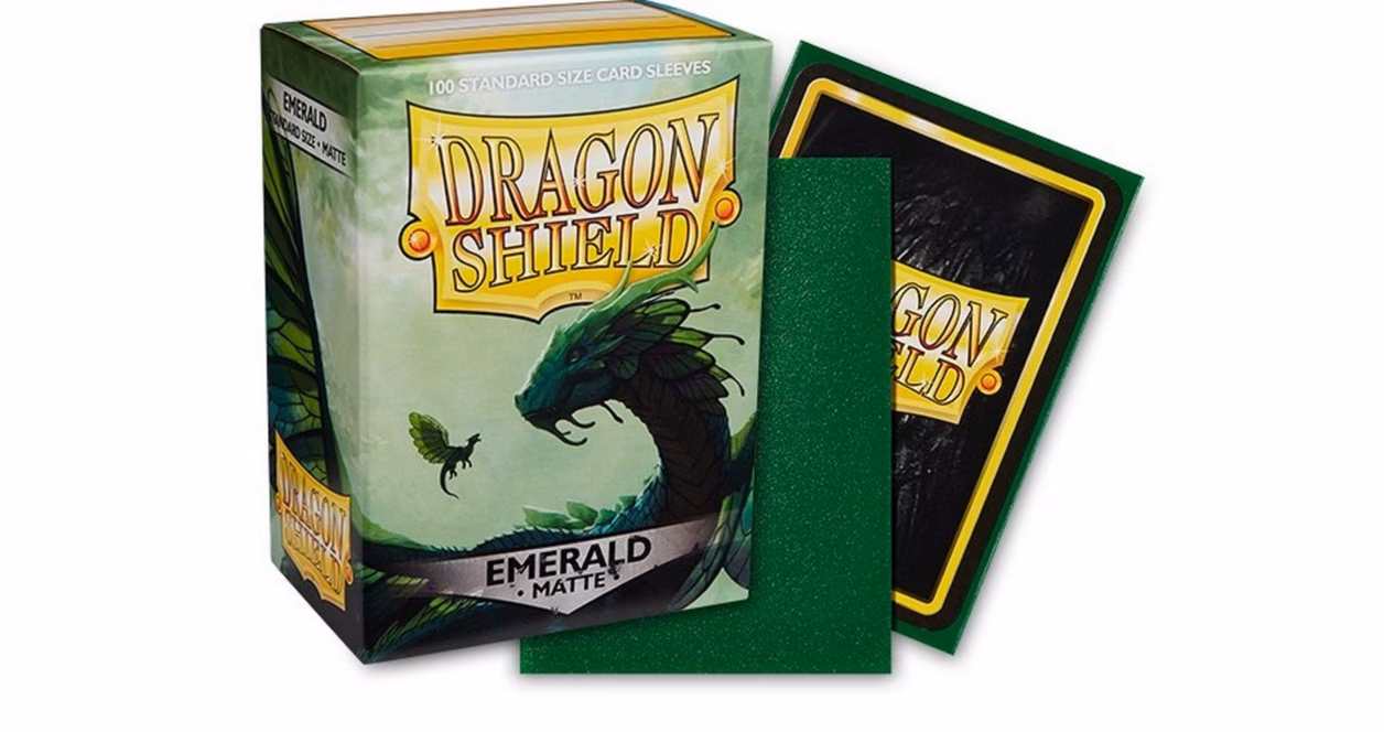 GameStop Dragon Shield 100 Count Sleeves - Matte Emerald