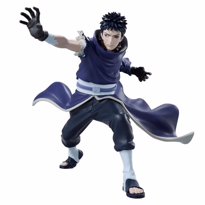GameStop Banpresto Naruto Shippuden Uchiha Obito II Bandai Spirits Vibration Stars 5.91-in Figure