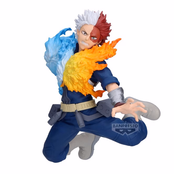 GameStop Banpresto My Hero Academia Shoto Todoroki (Maximatic) 9.8-in Statue