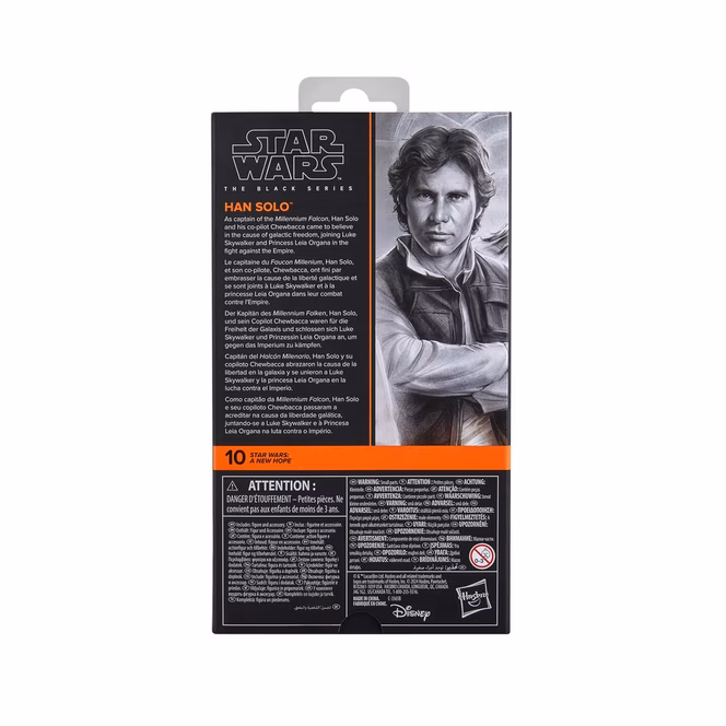 GameStop Hasbro Star Wars: A New Hope Han Solo (The Black Series) 6-in Action Figure