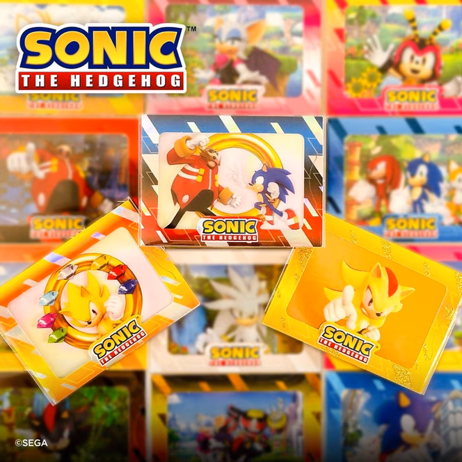 GameStop FiGPiN Sonic the Hedgehog: Cybercel Trading Cards Foil Pack (Series 2)