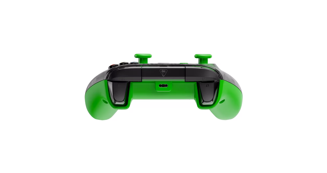 GameStop Turtle Beach Rematch Core Wired Gaming Controller (Ghost Black Camo/Green) for Xbox Series X/S, Xbox One and Windows 10/11 PC