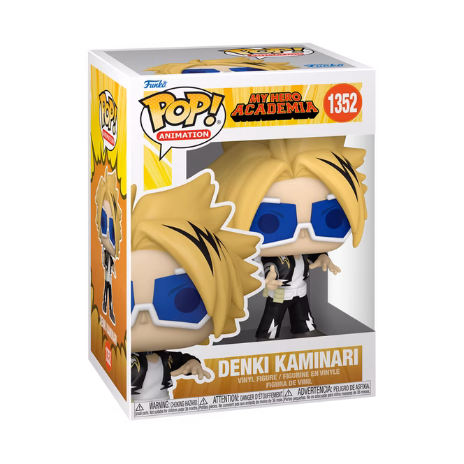 GameStop Funko POP! Animation: My Hero Academia Denki Kaminari 4.8-in Vinyl Figure
