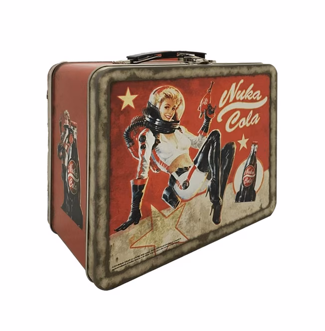 GameStop Fallout 4 Nuka-Cola Tin Tote PX Previews Exclusive