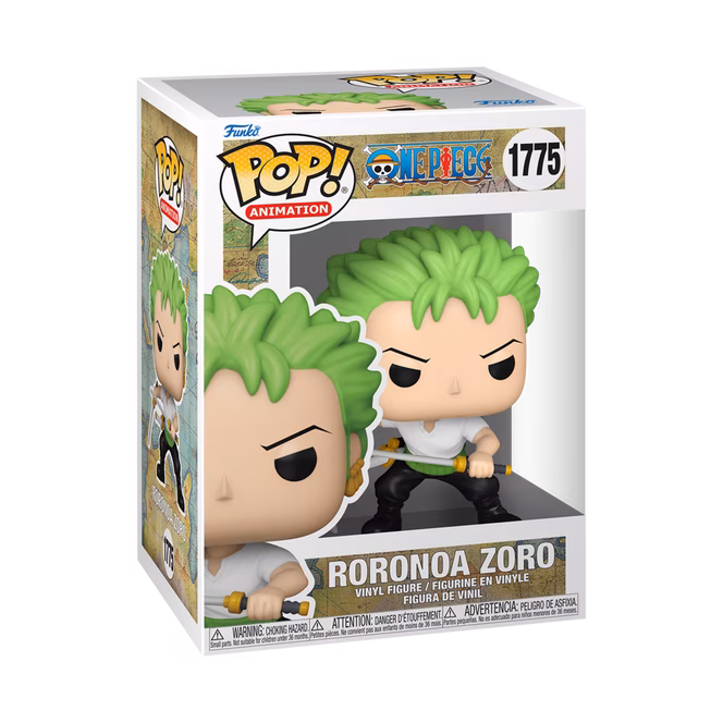 GameStop Funko POP! Animation: One Piece (Refresh) Zoro (or Chase) 4.2-in Vinyl Figure