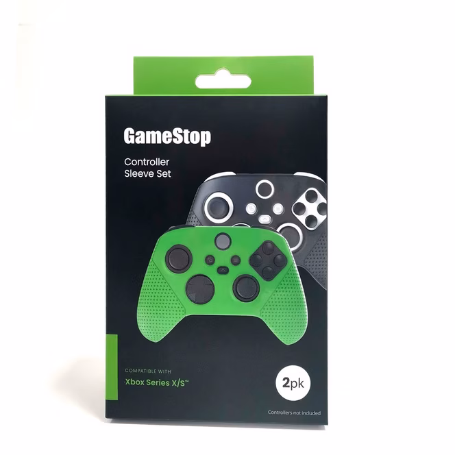 GameStop GameStop Controller Grip Sleeve for Xbox Series X/S - Black and Green