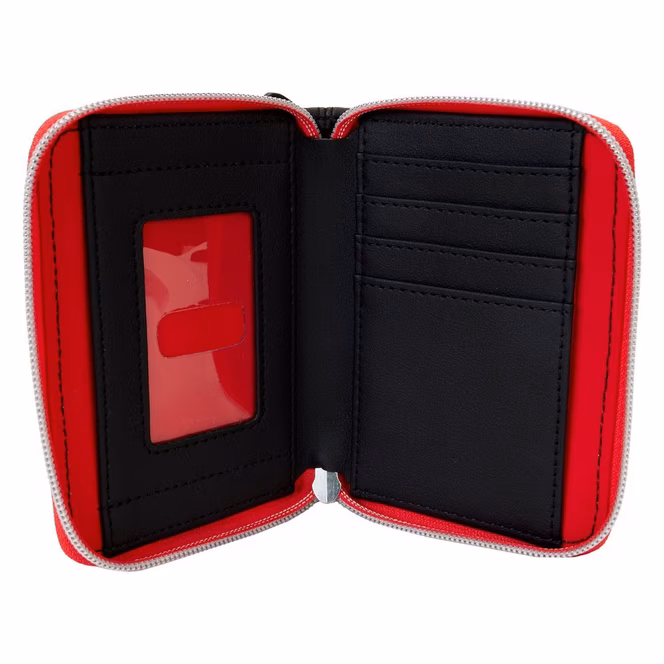 GameStop Loungefly Shadow the Hedgehog Cosplay Zip Around Wallet GameStop Exclusive