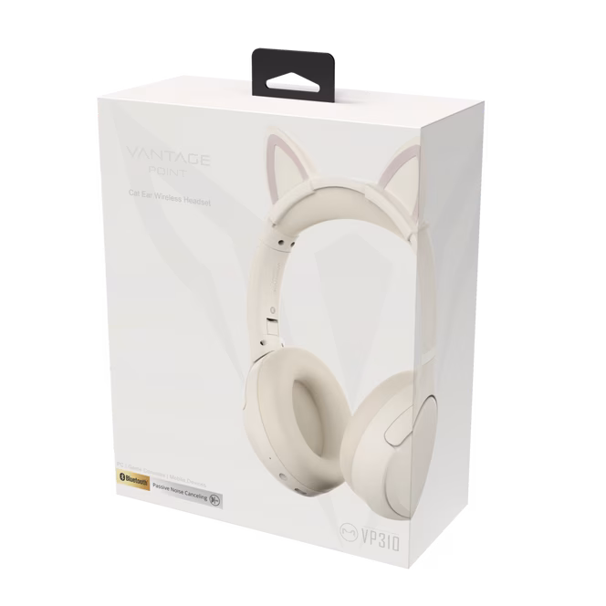 GameStop Geeknet Cat Ear Wireless Universal Stereo Headset GameStop Exclusive