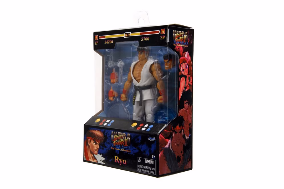 GameStop Jada Toys Street Fighter II Ryu 6-in Action Figure