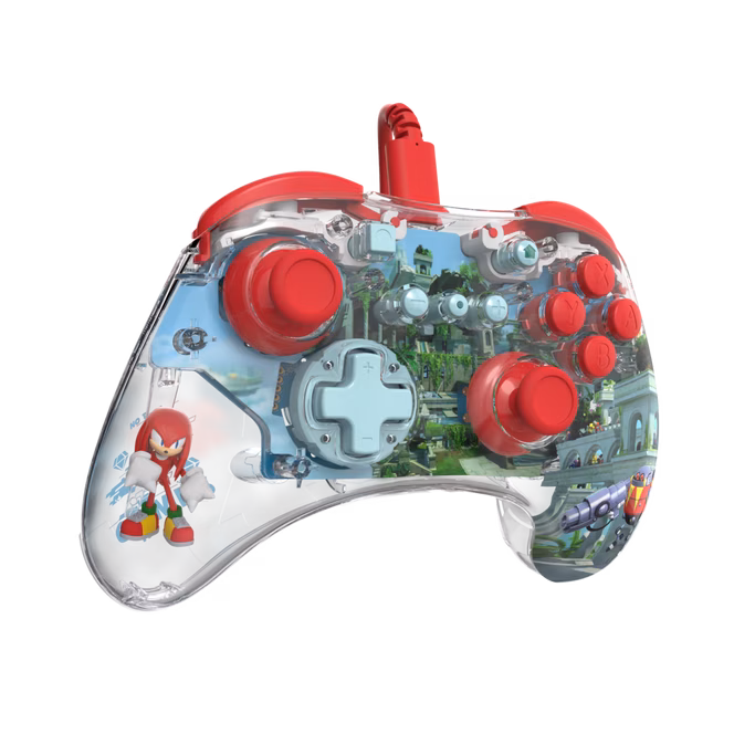 GameStop PDP Realmz Sonic the Hedgehog Wired Controller for Nintendo Switch - Knuckles