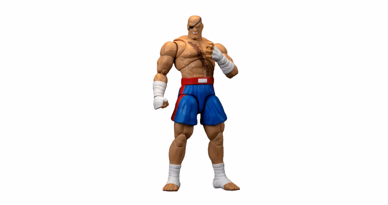 GameStop Ultra Street Fighter II Sagat Deluxe 6-In Action Figure