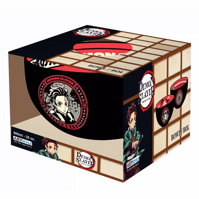 GameStop ABYstyle Demon Slayer: Kimetsu no Yaiba 20oz Cereal Bowl