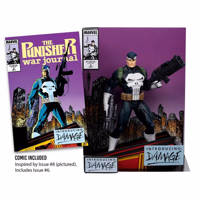 GameStop McFarlane Toys Marvel Collection The Punisher War Journal The Punisher (Issue 8) 1:6th Scale Figure
