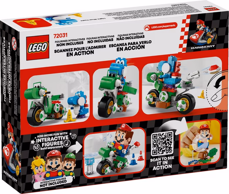 GameStop LEGO Super Mario Kart Yoshi Bike 72031