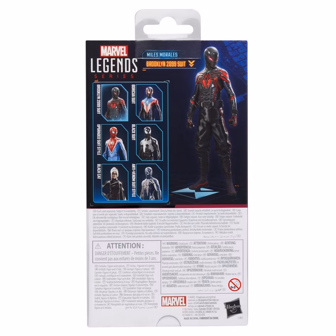 GameStop Hasbro Marvel Legends Series Gamerverse Spider-Man 2 Miles Morales (Brooklyn 2099 Suit) 6-in Action Figure