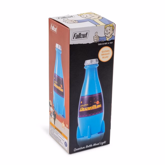 GameStop Fallout Nuka Cola Quantum Blue LED 8.5-in Mood Light