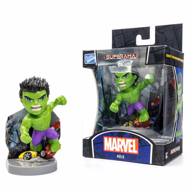 GameStop The Loyal Subjects Marvel Superama Hulk 4.5 inch Statue